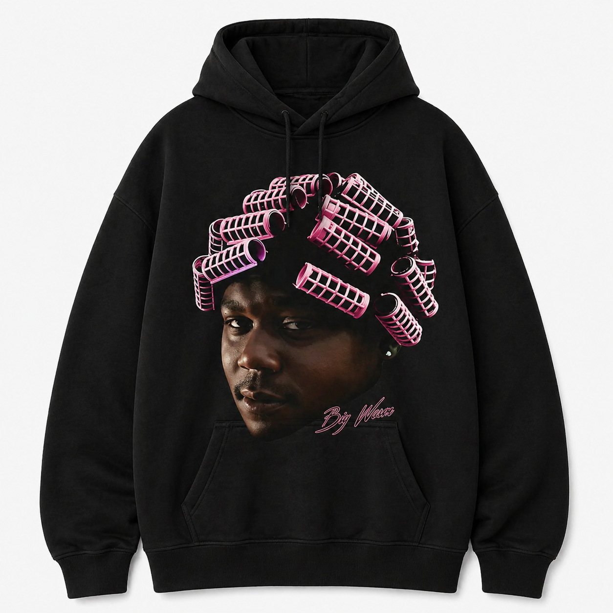 Vintage 90s Graphic T Shirt with Big Worm Design Classic T-Shirt/Sweatshirt/Hoodie – Vintage Hair Roller Graphic Tee