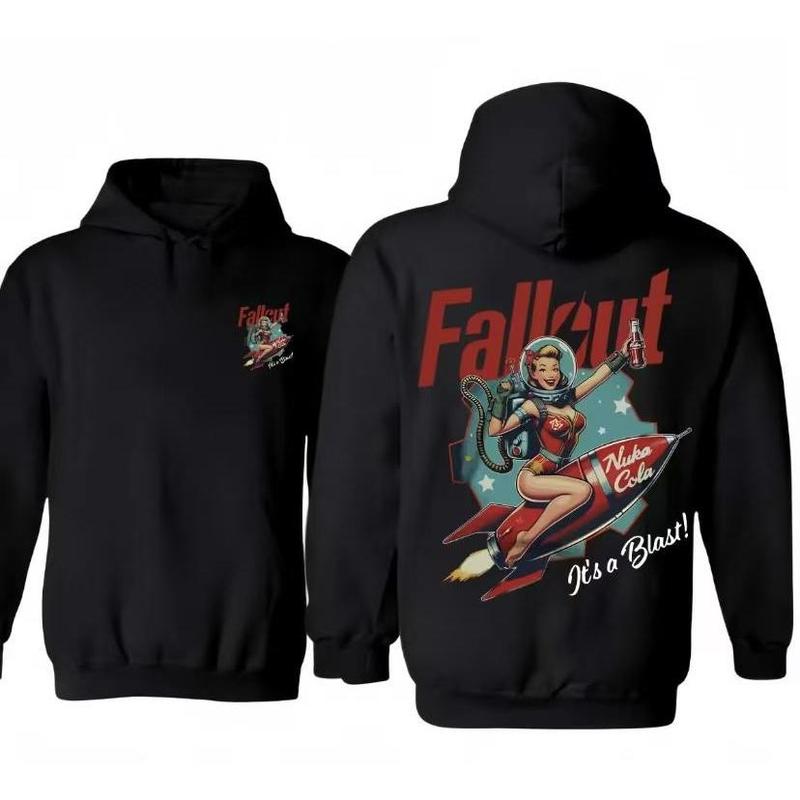 Fallout Vintage T-shirt/ Hoodie/Sweatshirt, Vintage Unisex T-Shirt for Man and Women, Cotton Sleeve, Retro Tops Fashion