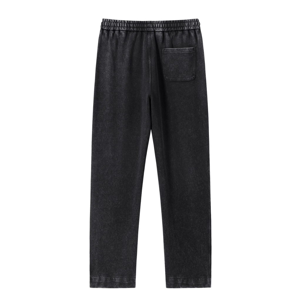Men’s Acid Wash Sweatpants – Vintage Washed Loose Fit Straight Leg Casual Pants, Unisex Everyday Bottoms, 1-Pack or 2-Pack