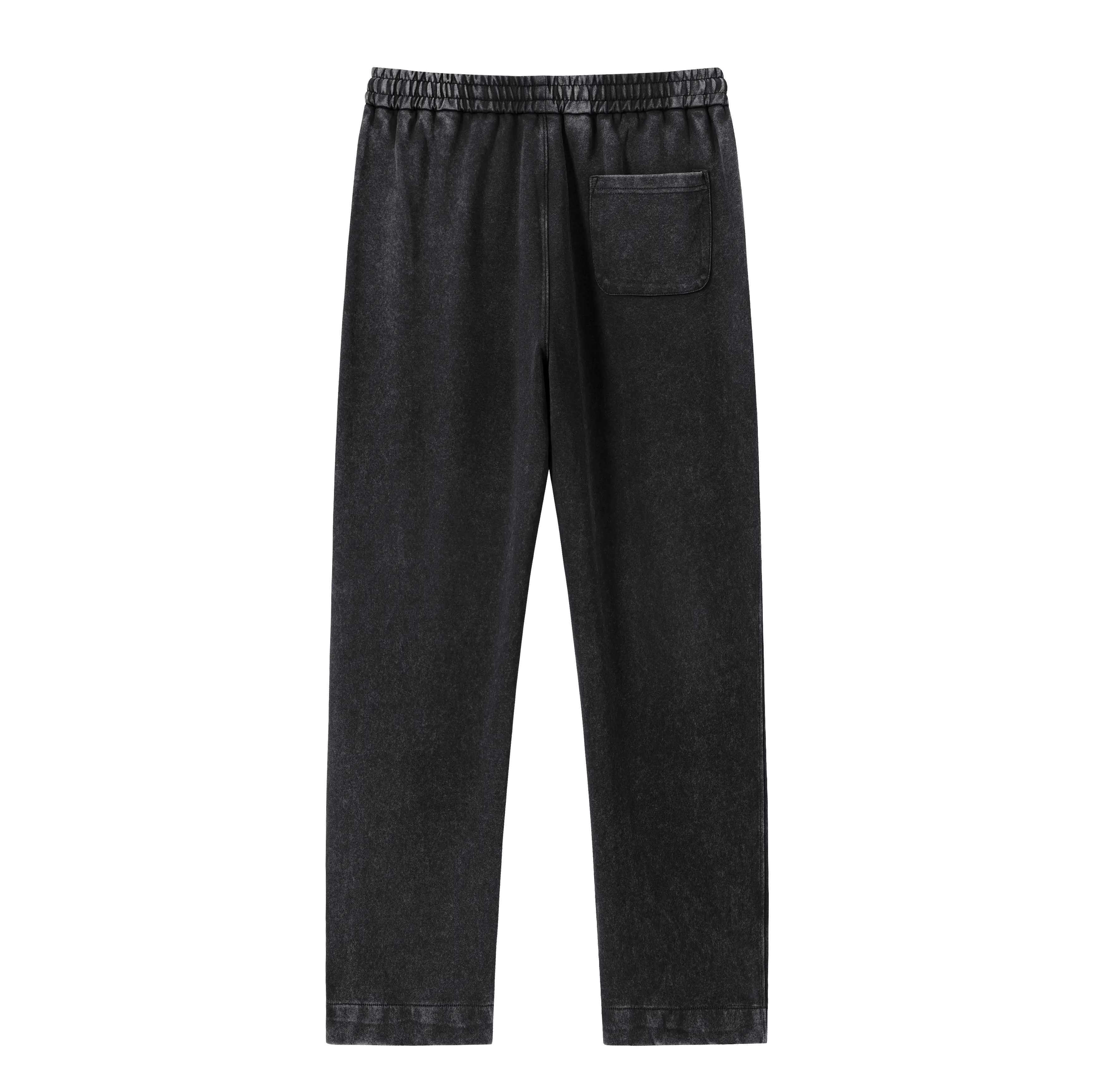 Men’s Acid Wash Sweatpants – Vintage Washed Loose Fit Straight Leg Casual Pants, Unisex Everyday Bottoms, 1-Pack or 2-Pack