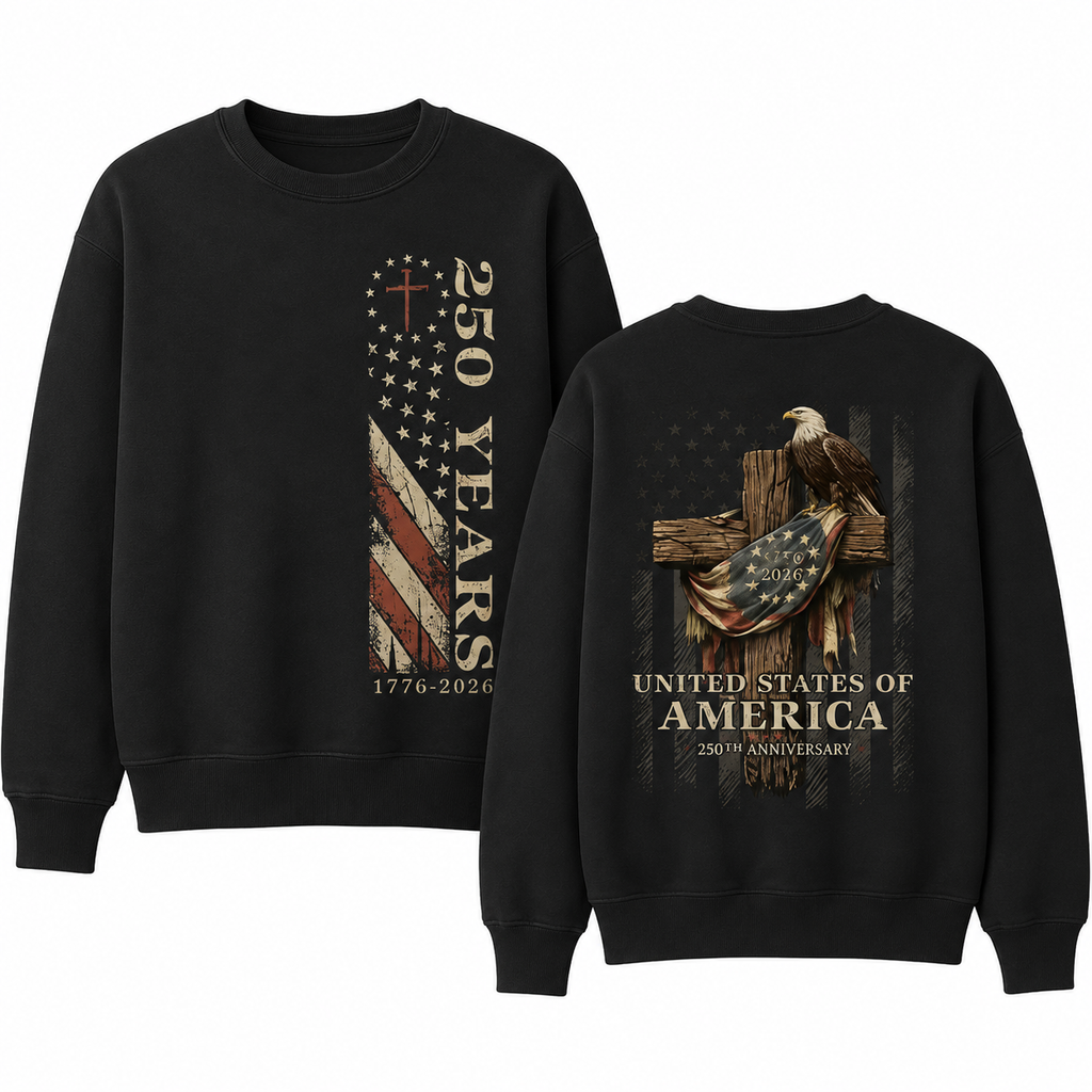 Patriotic Veteran Graphic Tee 🪖 – 250 Years American Heritage Shirt/Sweatshirt/Hoodie