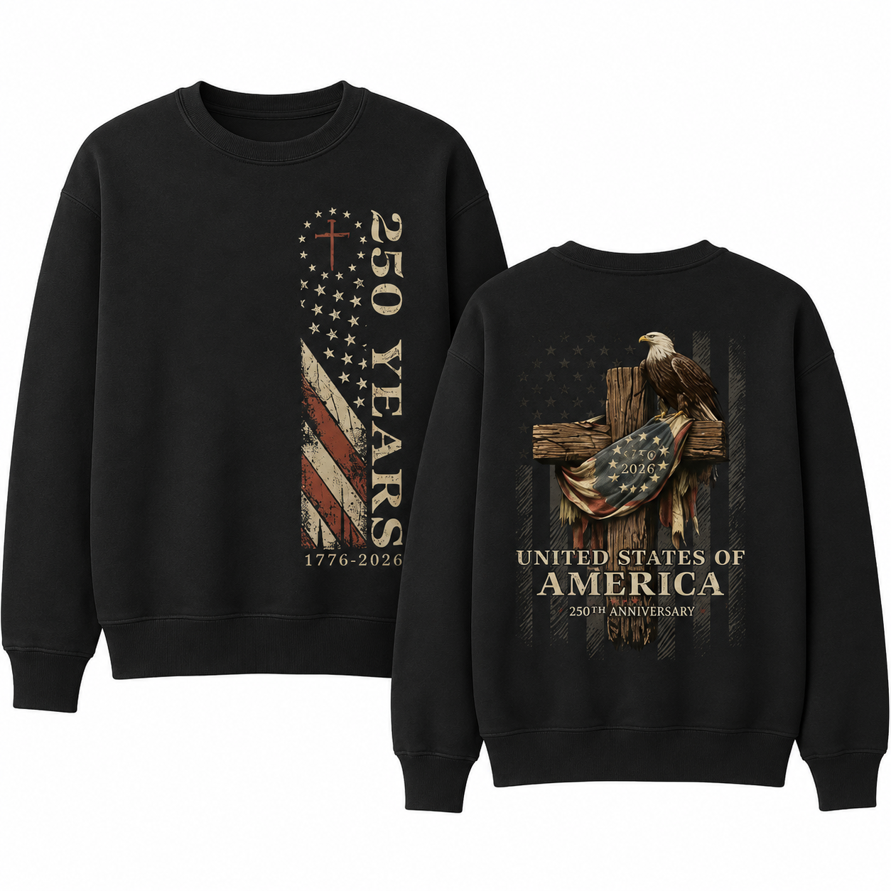 Patriotic Veteran Graphic Tee 🪖 – 250 Years American Heritage Shirt/Sweatshirt/Hoodie