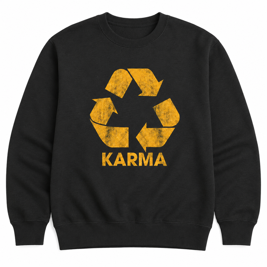 Karma Recycler Tee – Funny Positive Vibes Shirt/Sweatshirt/Hoodie
