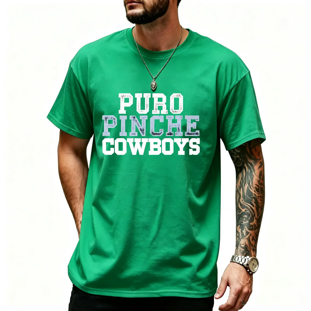 Puro Pinche Cowboys T-Shirt/Sweatshirt/Hoodie – Vintage Western Graphic Tee