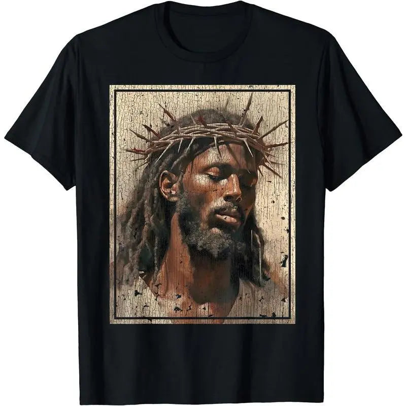 Jesus Portrait T-Shirt/Sweatshirt/Hoodie – Vintage Religious Artwork Graphic Tee