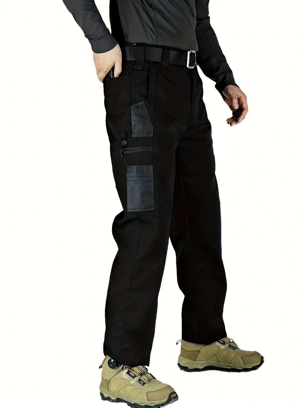 Men’s 3-Pack Tactical Cargo Pants – Multi-Pocket Outdoor Work & Hiking Pants