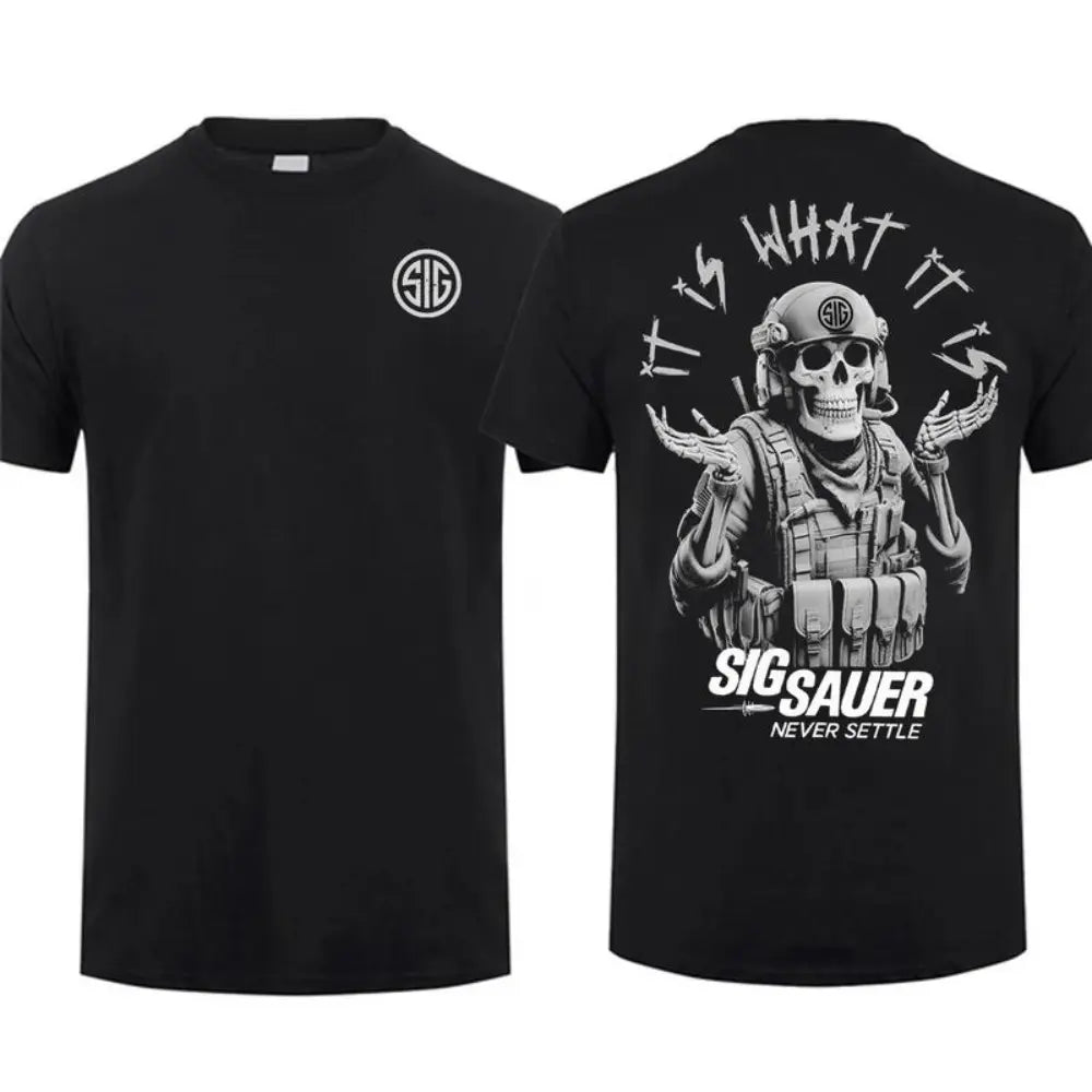 Tactical Skull Warrior Tee – Military Inspired Graphic Streetwear Shirt/Sweatshirt/Hoodie