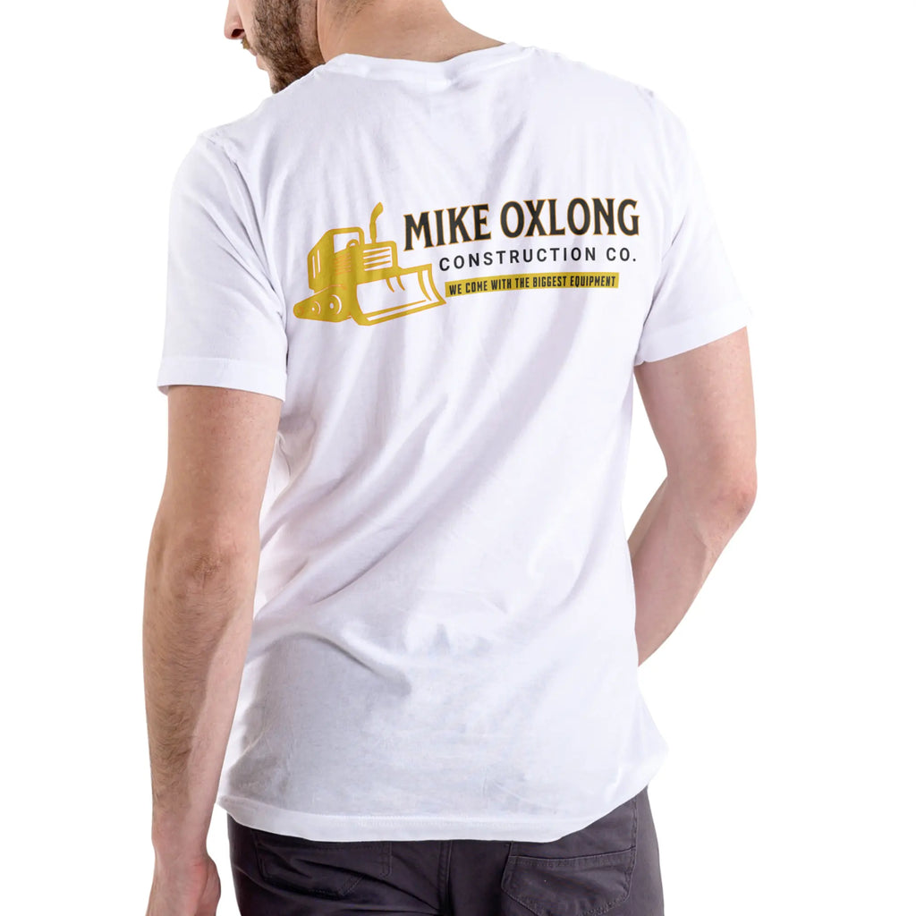 Mike Oxlong Construction Co. Tee/Sweatshirt/Hoodie - Blue Collar Humor