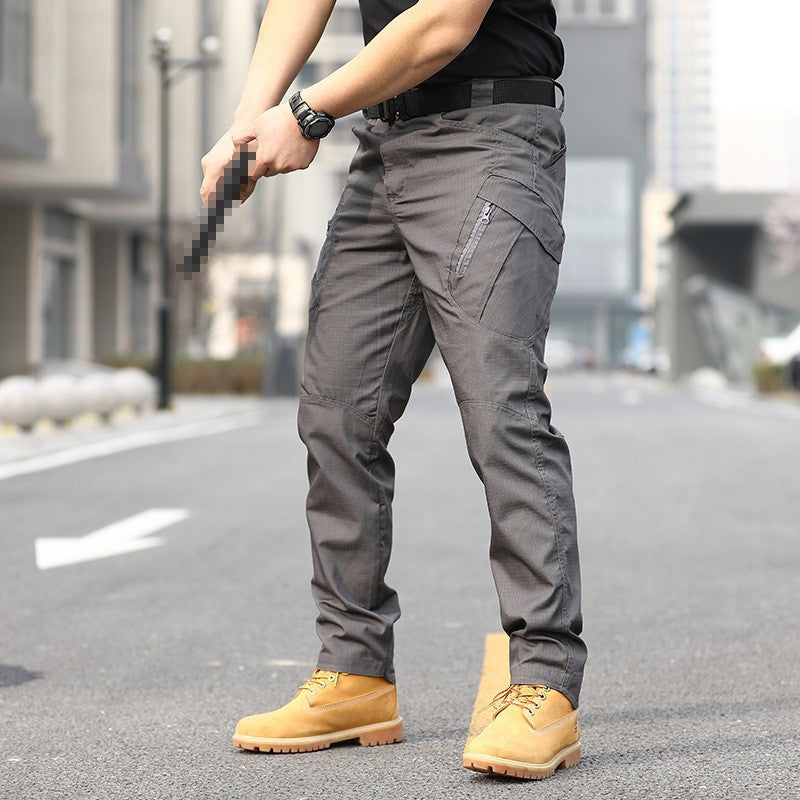 Men's 2-Pack Tactical Cargo Pants – Multi-Pocket Utility Work Trousers