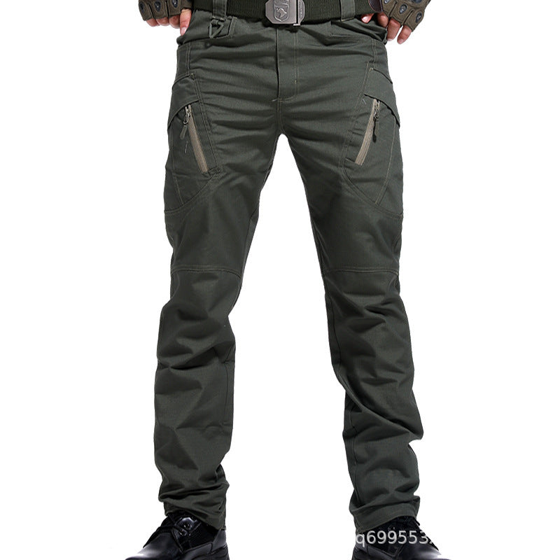 Men's 2-Pack Tactical Cargo Pants – Multi-Pocket Utility Work Trousers