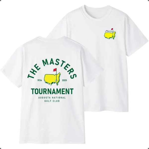 The Masters Golf Shirt/Sweatshirt/Hoodie - 1934–2026 Vintage Tournament Graphic Tee