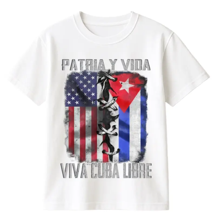 Cuba Libre Graphic Tee 🗽 – Vintage Cuban Heritage Shirt/Sweatshirt/Hoodie