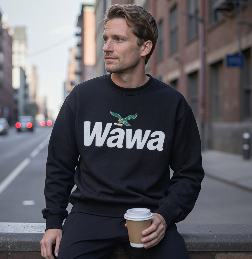Wawa Eagles Fan Tee | Game Day Local Pride Graphic Shirt/Sweatshirt/Hoodie