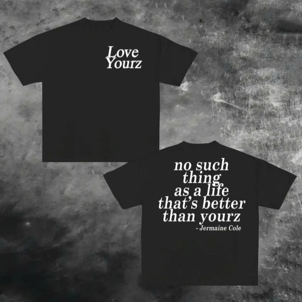 Self Love Quote Shirt/Sweatshirt/Hoodie – Oversized Graphic Tee Positive Message Streetwear