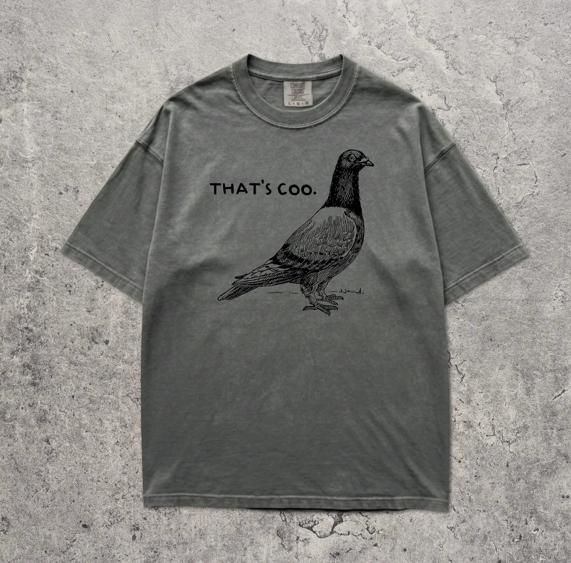 That's Coo. Vintage Graphic T-Shirt/Sweatshirt/Hoodie – Funny Pigeon Meme Tee