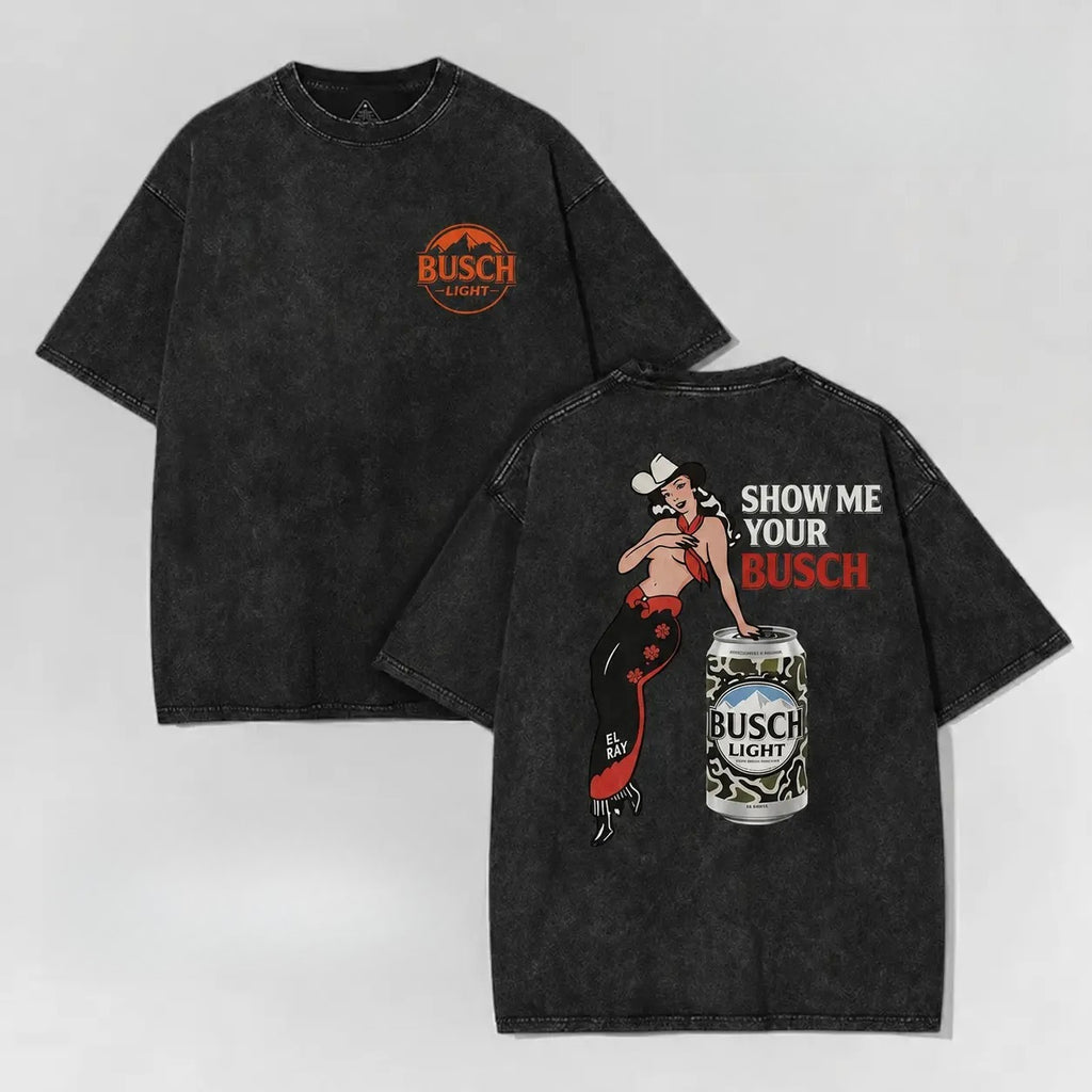 Retro Western Bar Graphic Tee – Vintage Cowgirl Streetwear Shirt/Sweatshirt/Hoodie