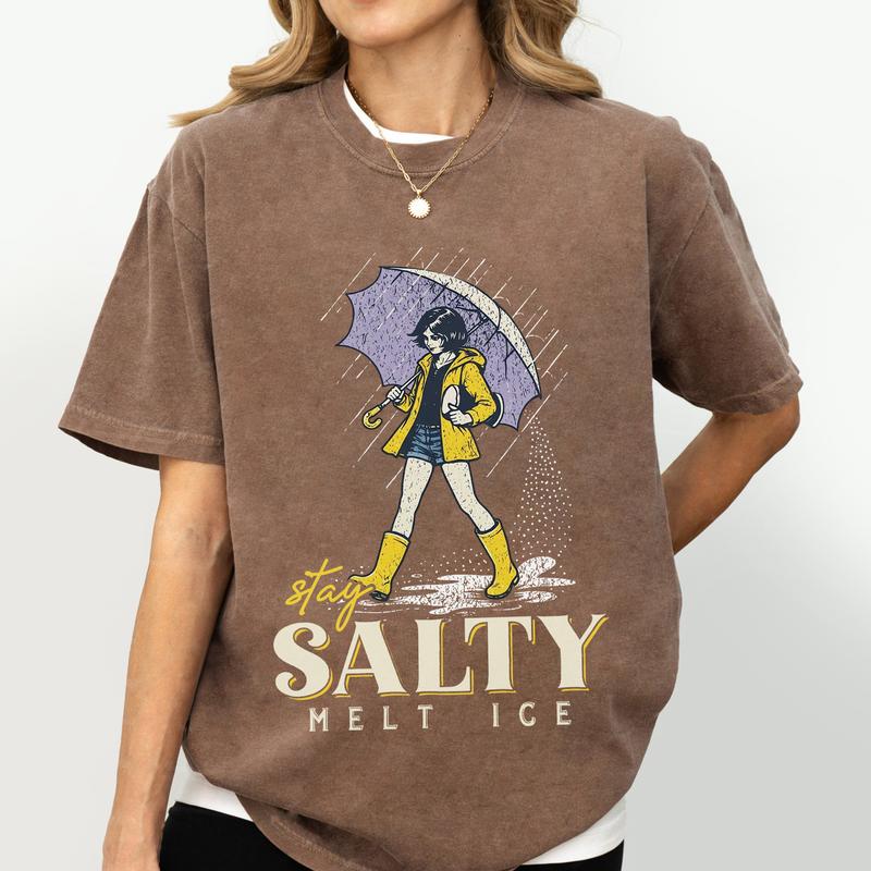 Stay Salty Melt ICE Shirt, Pro Immigration Protest Tee, Social Justice Graphic Shirt / Hoodie / Sweatshirt
