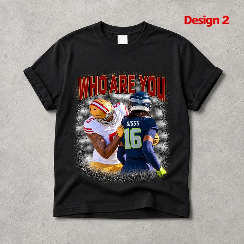 Who Are You? San Francisco Football Meme T-Shirt/Sweatshirt/Hoodie – Vintage Rivalry Graphic Tee