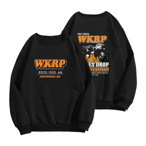 Retro Turkey Drop Graphic T-Shirt/Sweatshirt/Hoodie – Vintage Thanksgiving Comedy Tee