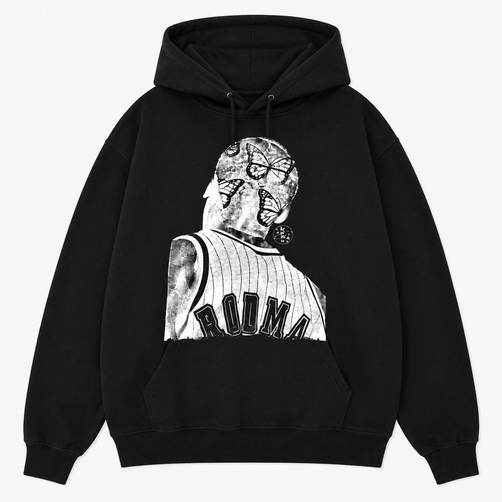 Vintage Athlete Graphic Shirt, Distressed Cropped Basketball Streetwear Tee/Sweatshirt/Hoodie