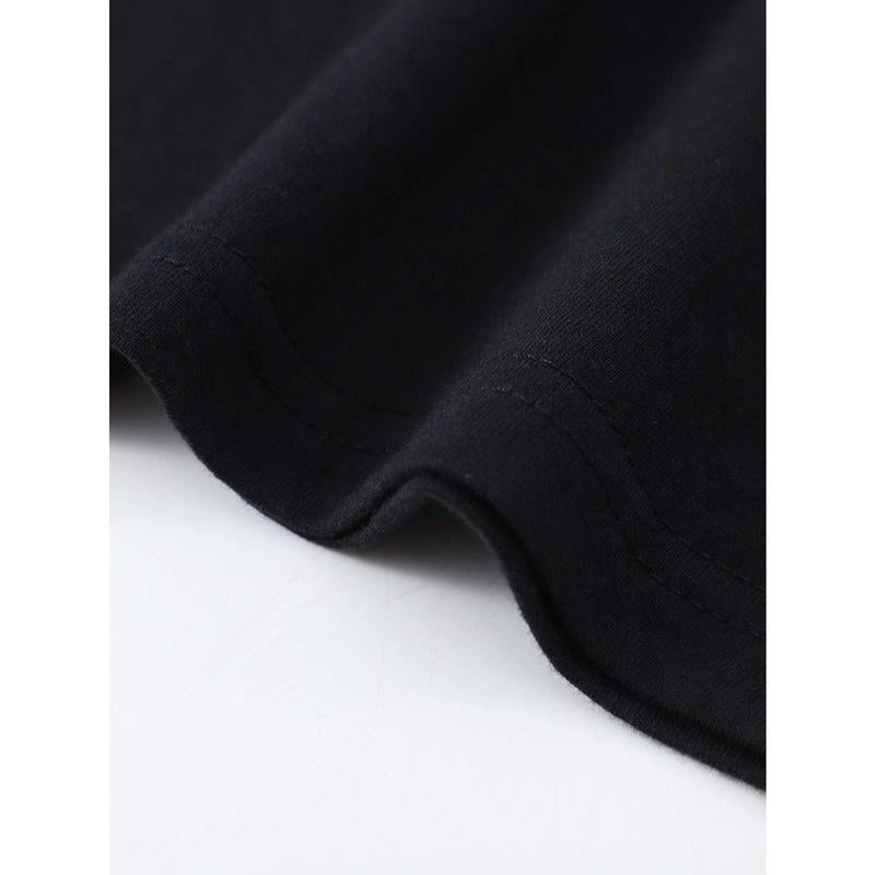 African American Santa Christmas Pajama Black X-Mas T-Shirt 100% Cotton Round Neck T-shirt for Men Women Family Friends, Bold Humorous Design, Perfect for Casual Gatherings & Holidays