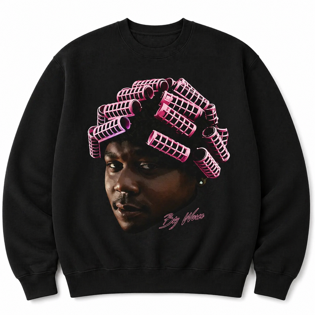 Vintage 90s Graphic T Shirt with Big Worm Design Classic T-Shirt/Sweatshirt/Hoodie – Vintage Hair Roller Graphic Tee