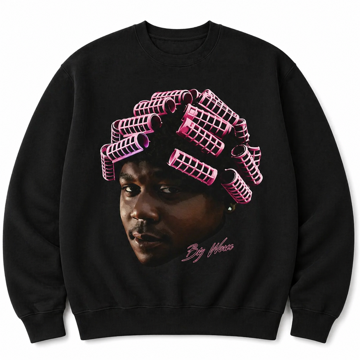 Vintage 90s Graphic T Shirt with Big Worm Design Classic T-Shirt/Sweatshirt/Hoodie – Vintage Hair Roller Graphic Tee