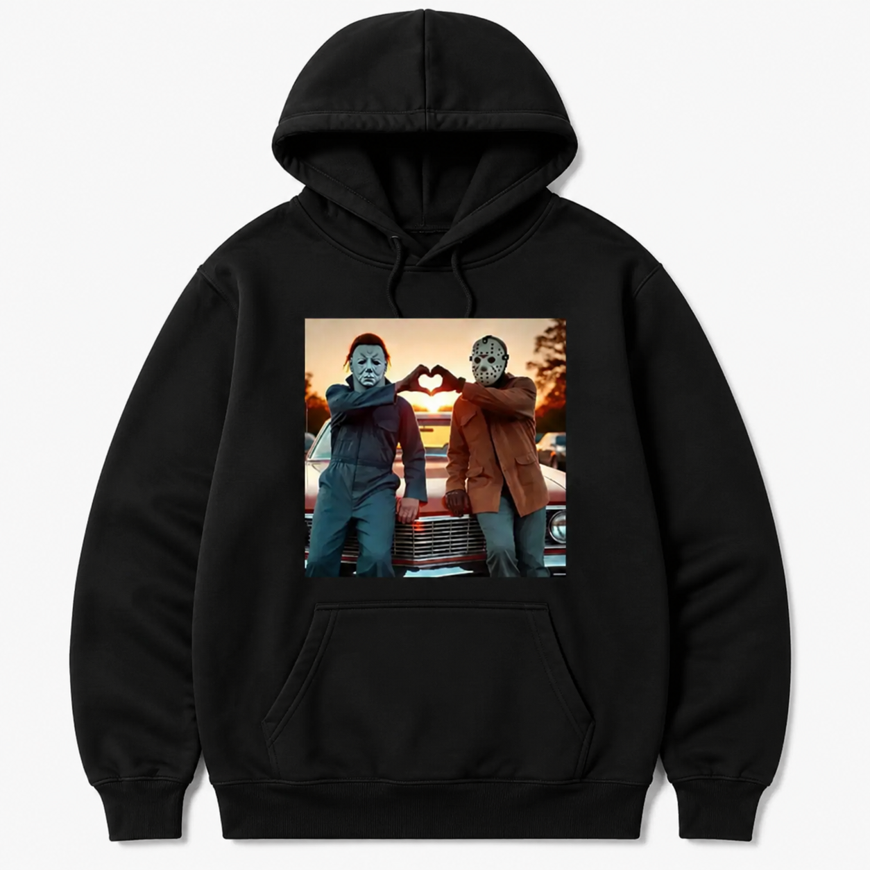 Funny Horror Movie Michael Myers Inspired Halloween Shirt/Sweatshirt/Hoodie – Retro Slasher Style Tee
