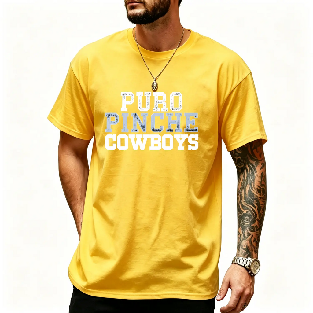 Puro Pinche Cowboys T-Shirt/Sweatshirt/Hoodie – Vintage Western Graphic Tee