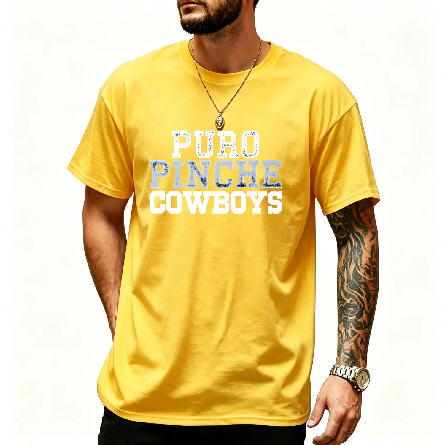 Puro Pinche Cowboys T-Shirt/Sweatshirt/Hoodie – Vintage Western Graphic Tee
