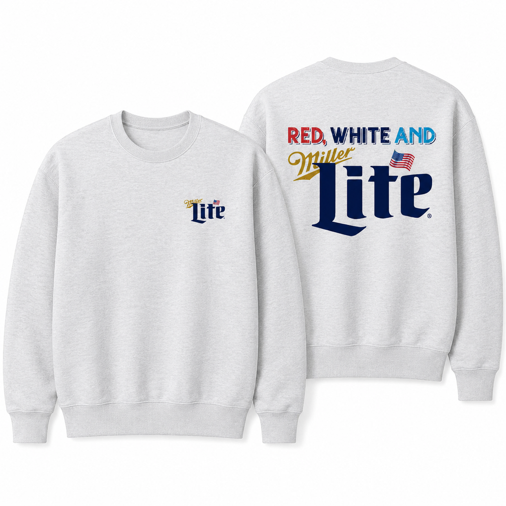 Red, White & Lite Graphic Tee 🍺🇺🇸/Sweatshirt/Hoodie