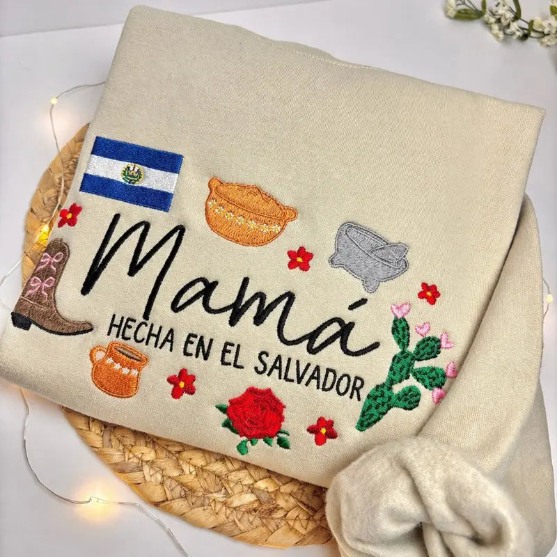 Mamá Hecha en México Sweatshirt 🇲🇽/Hoodie – Mexican Mom Mother’s Day Gift