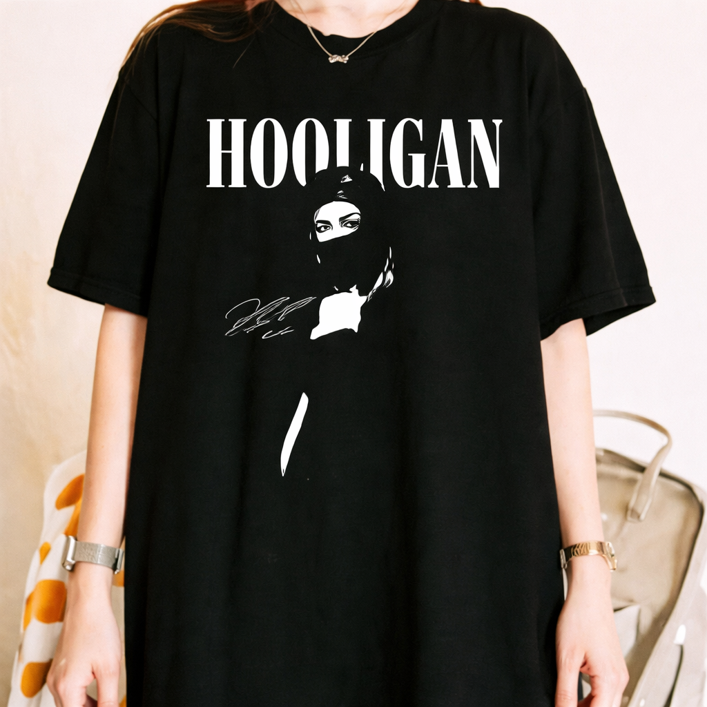 Hooligan Graphic T-Shirt/Sweatshirt/Hoodie – Dark Rebel Streetwear Tee Kpop Aesthetic