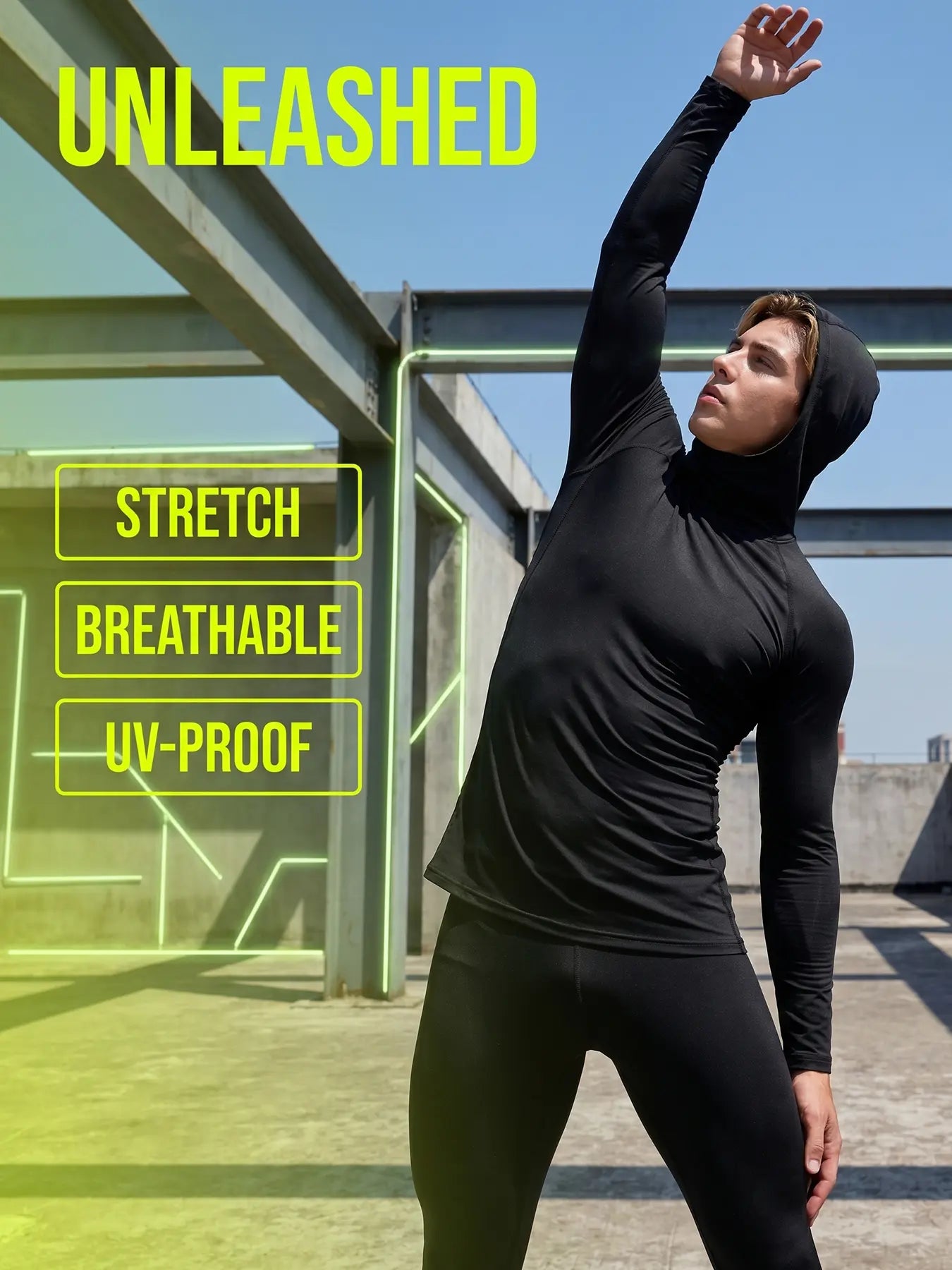 Sun Protection Hoodie Shirt | UPF 50+ Outdoor Performance Top