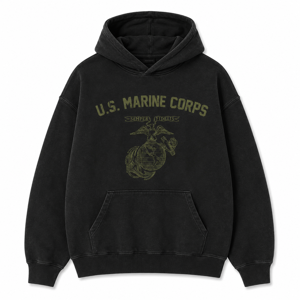 U.S. Marine Corps Vintage T-Shirt/Sweatshirt/Hoodie – Semper Fidelis Military Graphic Tee, Retro USMC Style Shirt