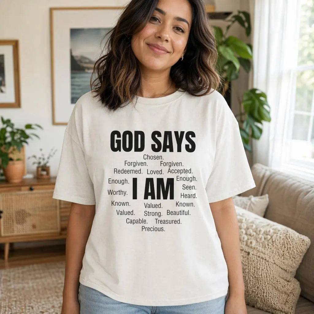 Faith Identity Christian Graphic Tee/Sweatshirt/Hoodie