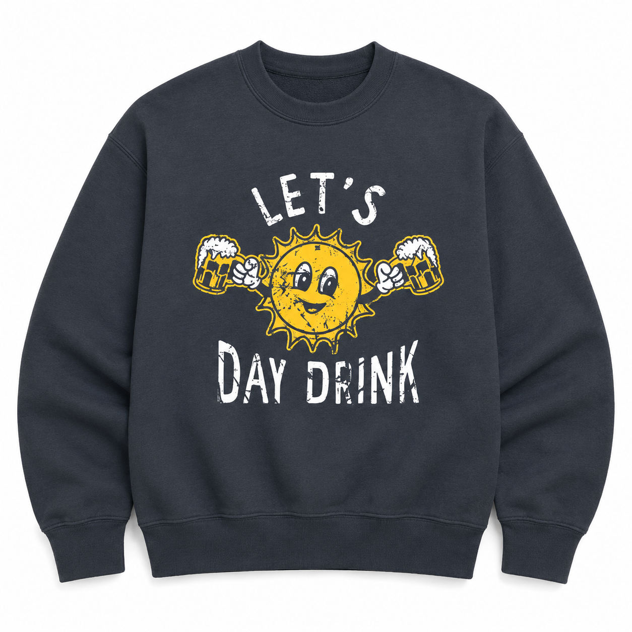 Let’s Day Drink Tee ☀️🍺 – Funny Summer Beer Shirt/Sweatshirt/Hoodie