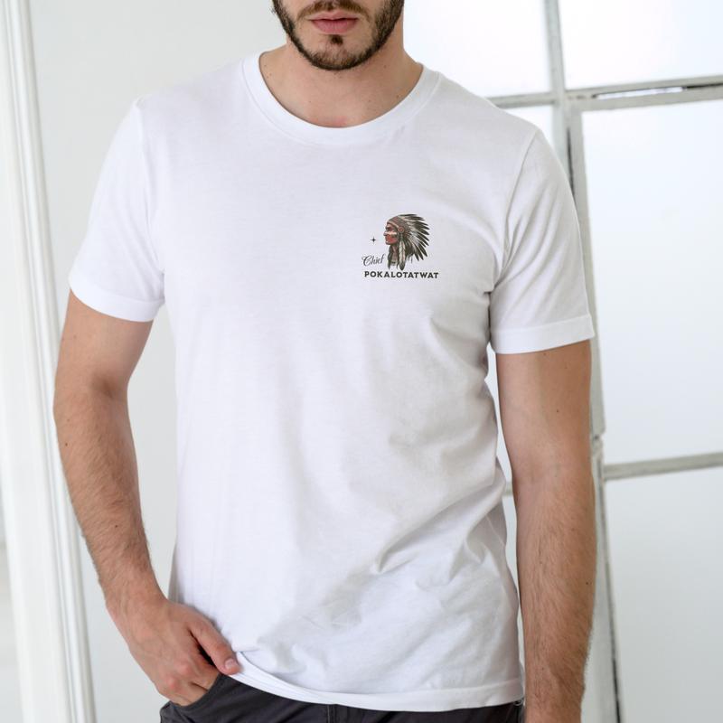 I'M CHIEF POKALOTATWAT FROM THE BANGAHOE TRIBE, Funny Shirt / Hoodie / Sweatshirt, Unisex Cotton