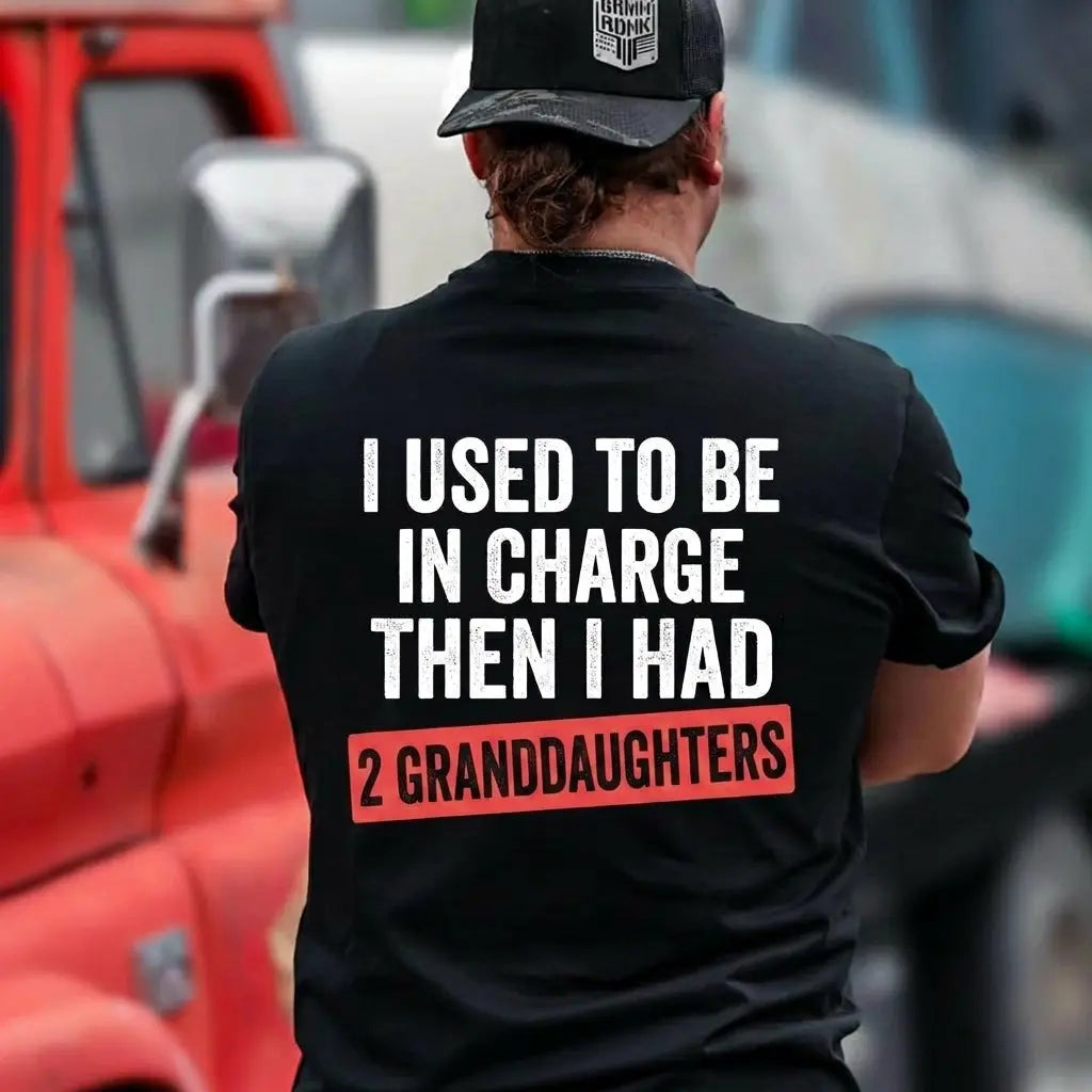 Funny Grandpa Shirt/Sweatshirt/Hoodie – Granddaughter Changed Everything 👴