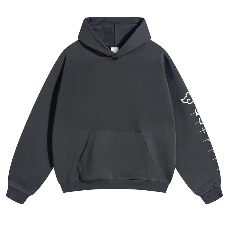 Dark Anime Eyes Oversized Hoodie/Sweatshirt – Japanese Streetwear Graphic Pullover