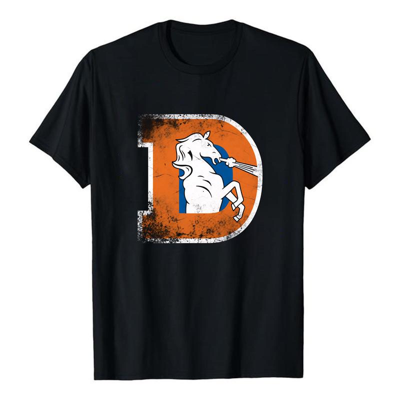 Denver Broncos Vintage Logo T-Shirt/Sweatshirt/Hoodie – Retro Football Game Day Tee