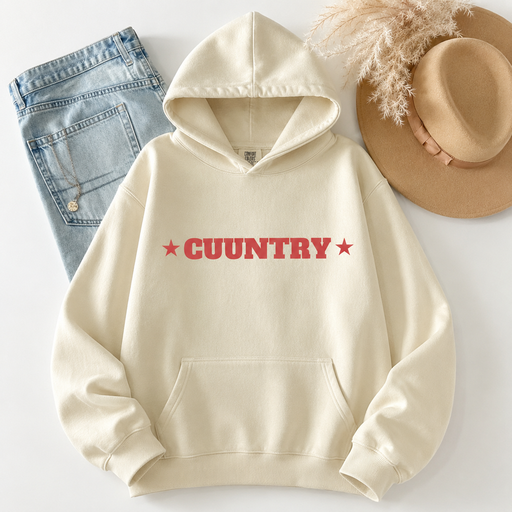 Cuntry Comfort Colors Shirt/Sweatshirt/Hoodie - Country Concert Music Festival Western Shirt
