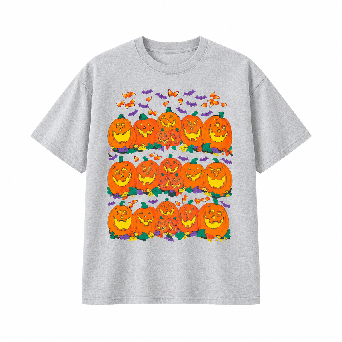 🎃Retro Halloween Pumpkin Sweatshirt/Hoodie/T-Shirt – Vintage Jack-O’-Lantern Graphic Crewneck