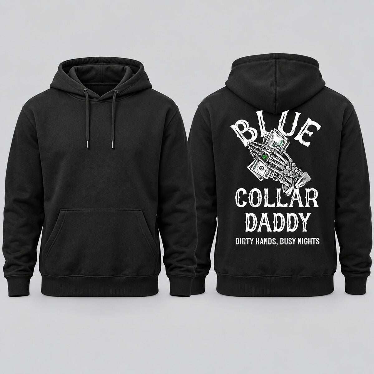 Blue Collar Daddy Graphic T-Shirt/Sweatshirt/Hoodie – Dirty Hands Busy Nights Men's Workwear Tee