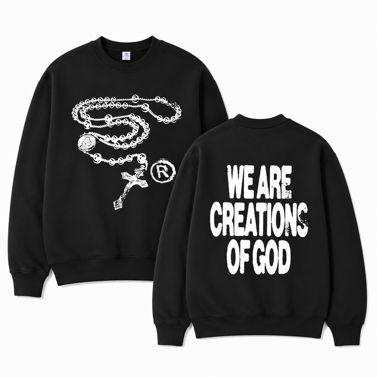 We Are Creations Of God Graphic Tee | Christian Streetwear Oversized T-Shirt/Sweatshirt/Hoodie