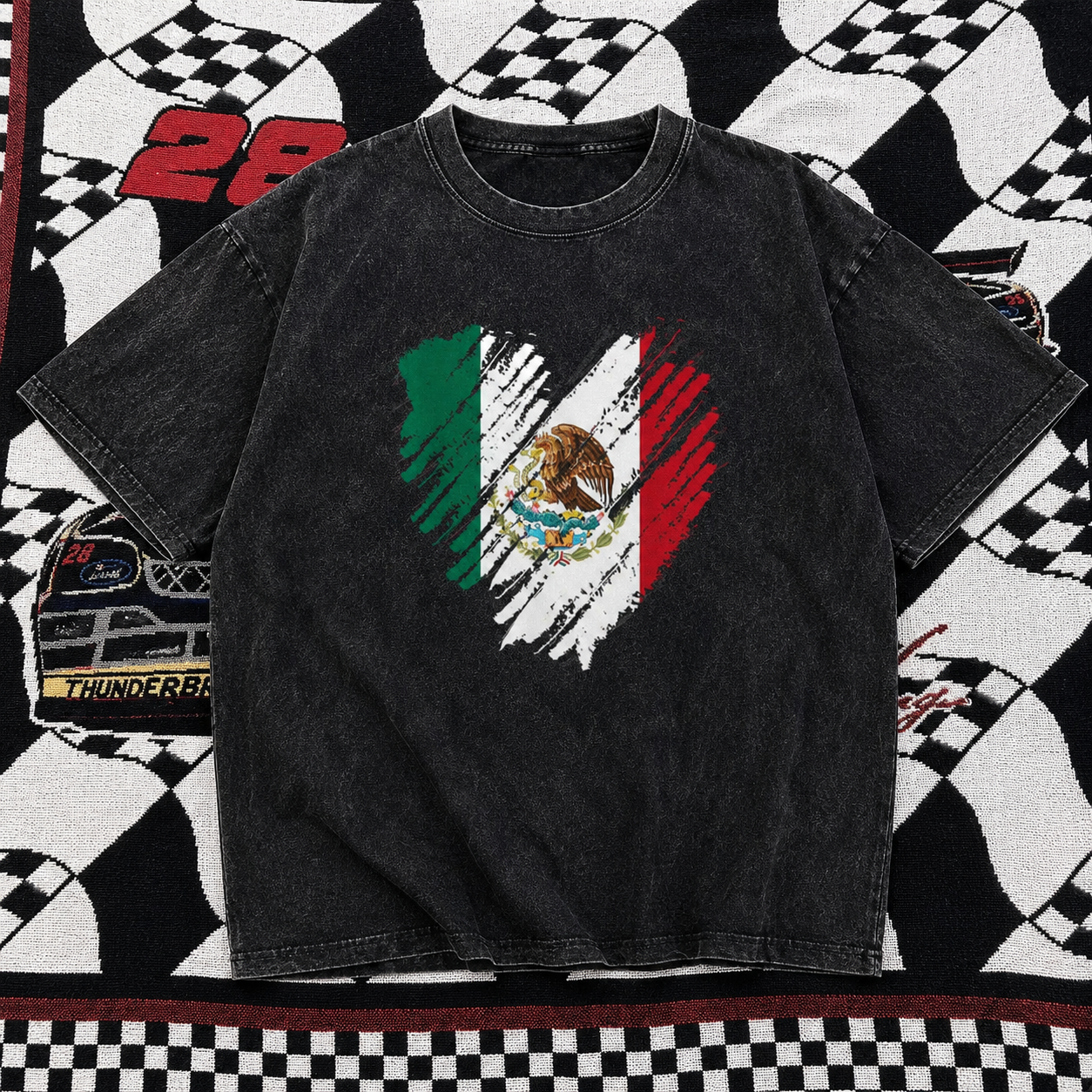Mexico City Mexican Flag Heart Gift Mexico T-Shirt/Sweatshirt/Hoodie