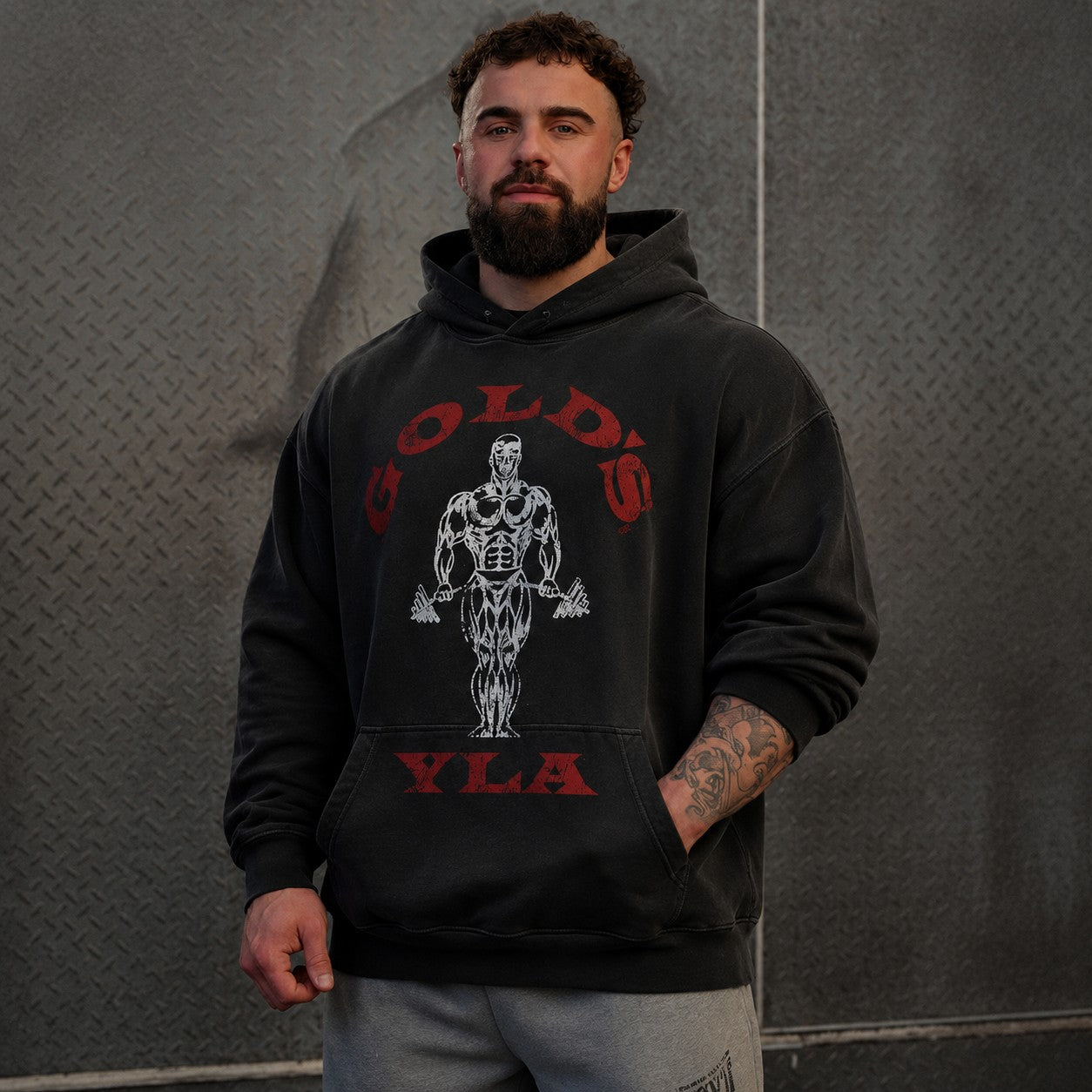 Vintage Bodybuilding Graphic T-Shirt | Old School Gym Culture Oversized Tee/Sweatshirt/Hoodie