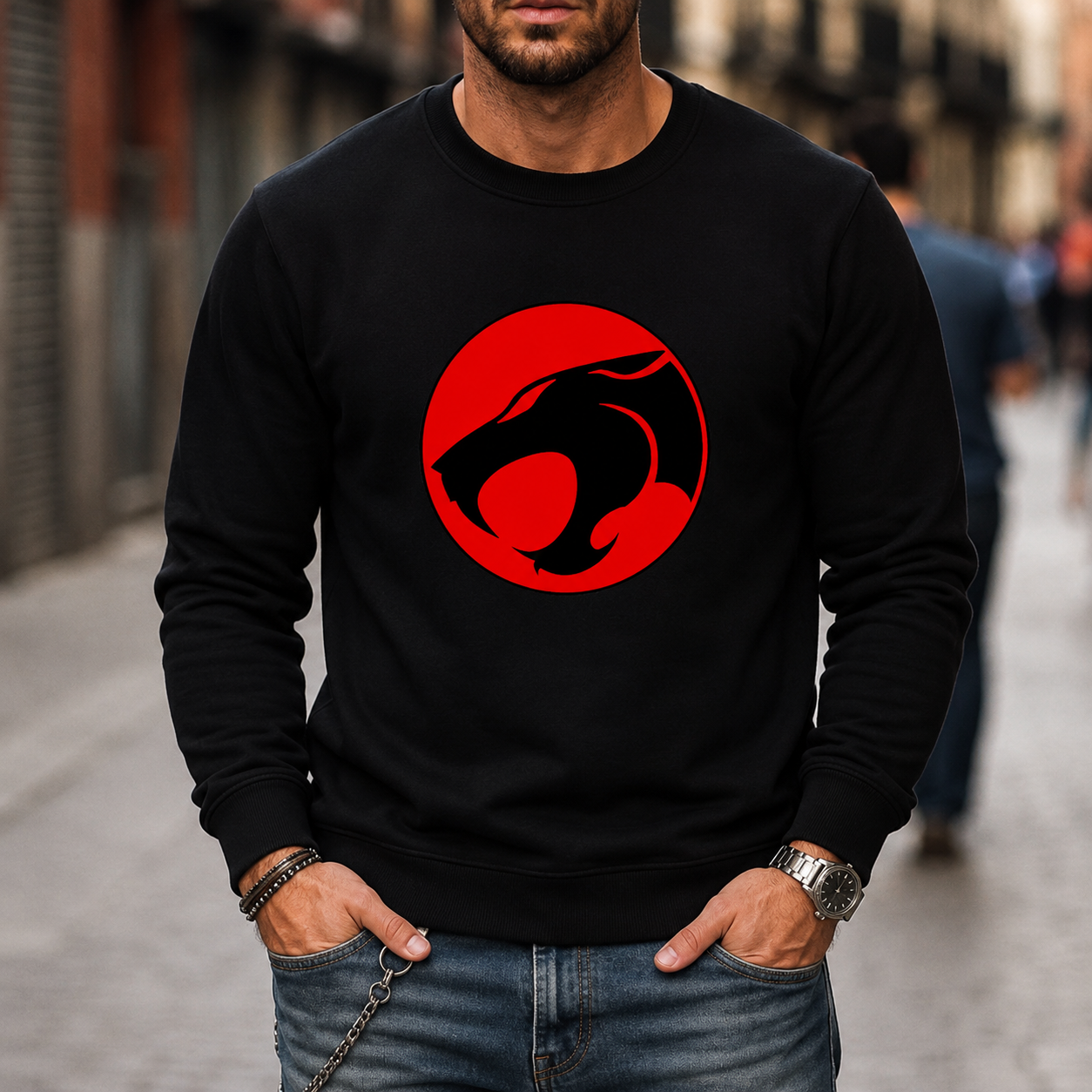 Retro ThunderCats Logo T-Shirt /Sweatshirt/Hoodie – 80s Cartoon Graphic Tee