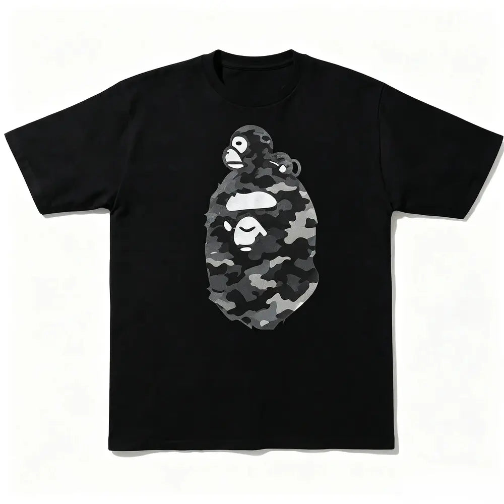 Camo Ape Graphic T-Shirt/Sweatshirt/Hoodie – Y2K Urban Streetwear Tee