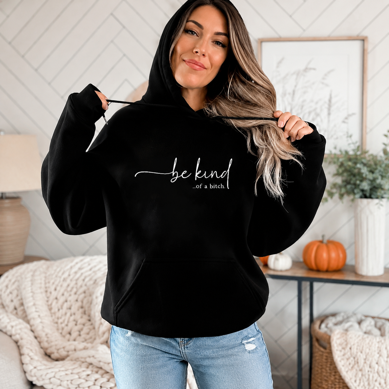“Be Kind…of a Bitch” T-Shirt /Sweatshirt/Hoodie😈 – Funny Sassy Graphic Tee